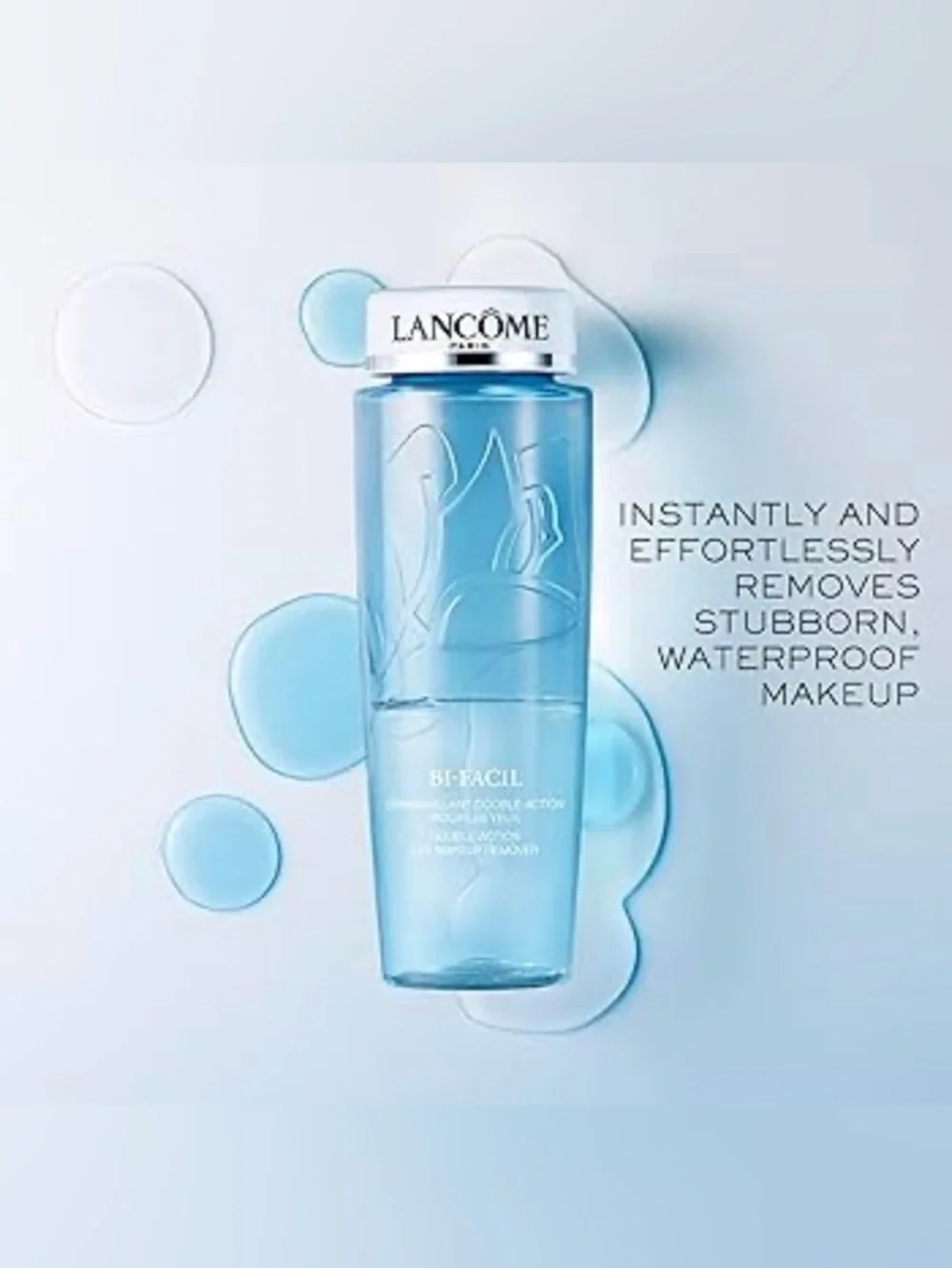 Lancôme Bi-Facil Double-Action Eye Makeup Remover - Blue & White